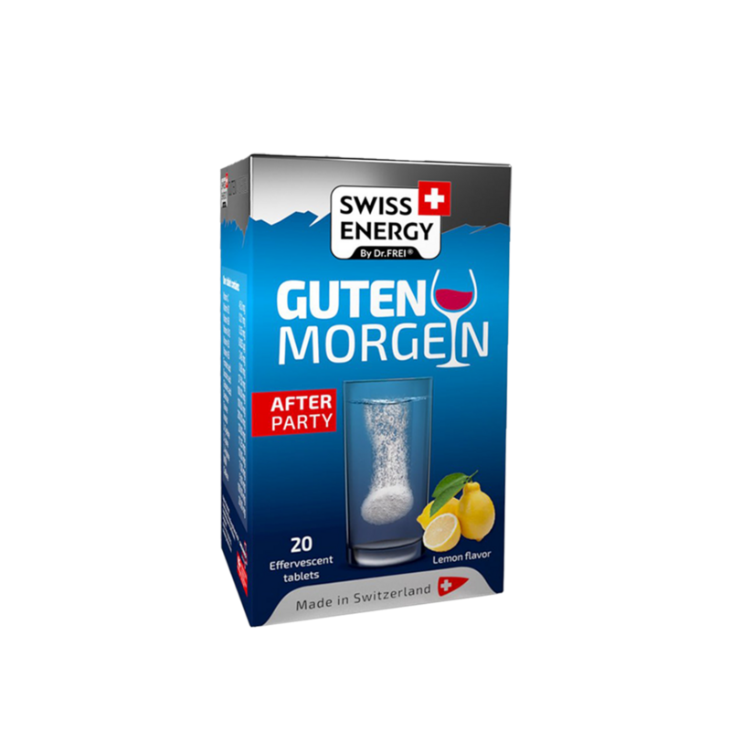 SWISS ENERGY DR.FREI GUTEN MORGEN NO HANGOVER 20 EFF.TABS