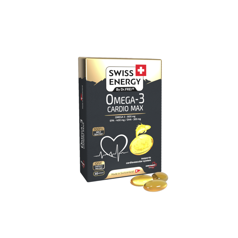 SWISS ENERGY OMEGA 3 CARDIO MAX 30CAP