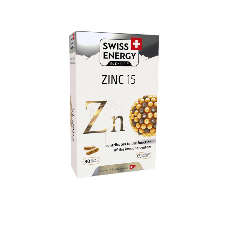 SWISS ENERGY NANO ZINC 15 30 CAPS