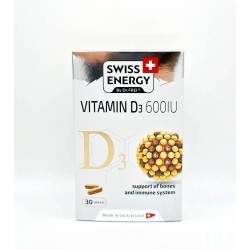 SWISS ENERGY NANO VITAMIN D3 600 IU 30 CAP