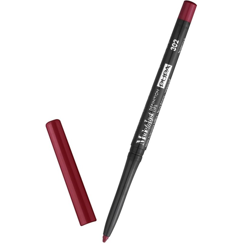 PUPA MADE TO LAST DEFINITION LIPS 302-CHIC BURGUNDY