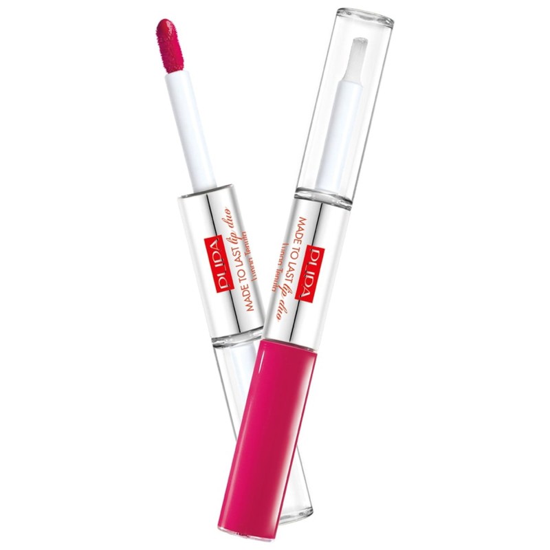 PUPA MADE TO LAST LIP DUO 004-GERANIUM FUCHSIA