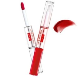 PUPA MADE TO LAST LIP DUO 006-FIRE RED