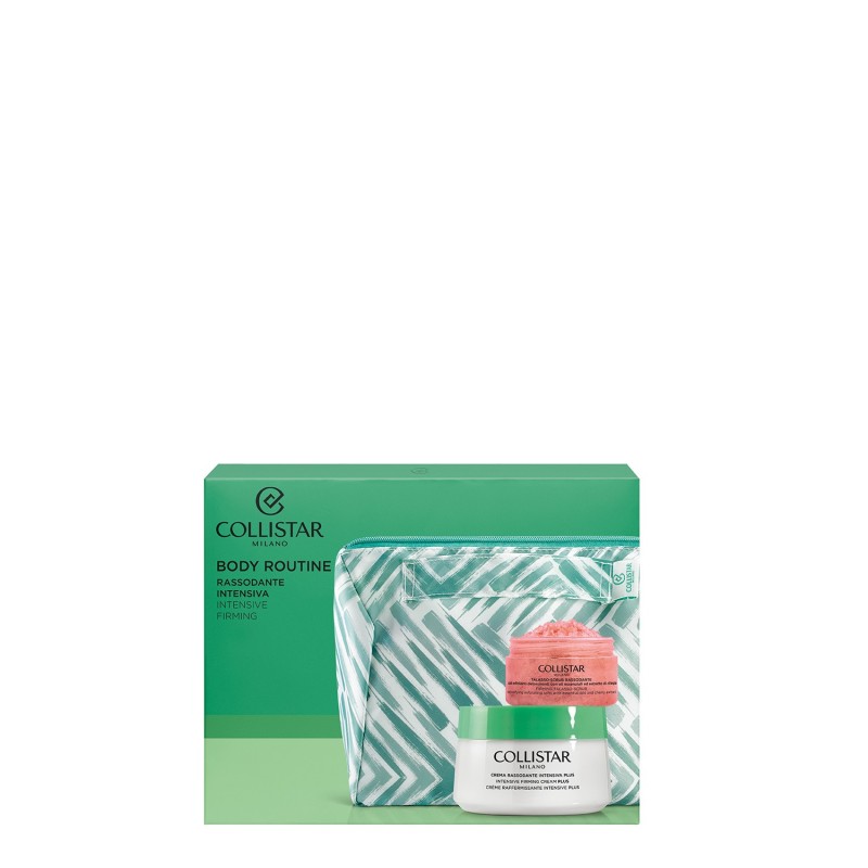 COLLISTAR BODY SET ROUTINE:ANTICELLULITE INTENSIVE FIRMING CREAM PLUS 400ML+TALASSO-SCRUB RASSODANTE 150G