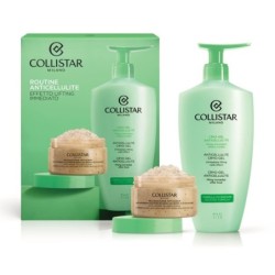 COLLISTAR BODY SET ROUTINE: ANTI-WATER TALASSO-SCRUB 150G + ANTICELLULITE CRYO-GEL 400ML