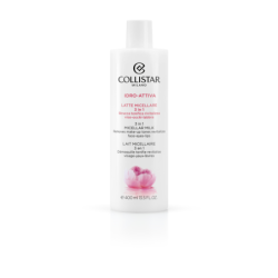 COLLISTAR FACE 3 IN 1 MICELLAR MILK REMOVES MAKE-UP TONES REVITALIZES, FACE-EYE-LIPS 400ML