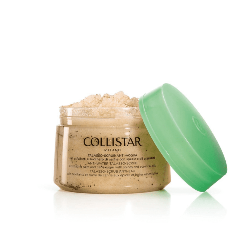 COLLISTAR BODY ANTI-WATER TALASSO SCRUB - EXFOLIATING SALT CANE SUGAR WITH SPICES AND ESSENTIAL OILS 700G