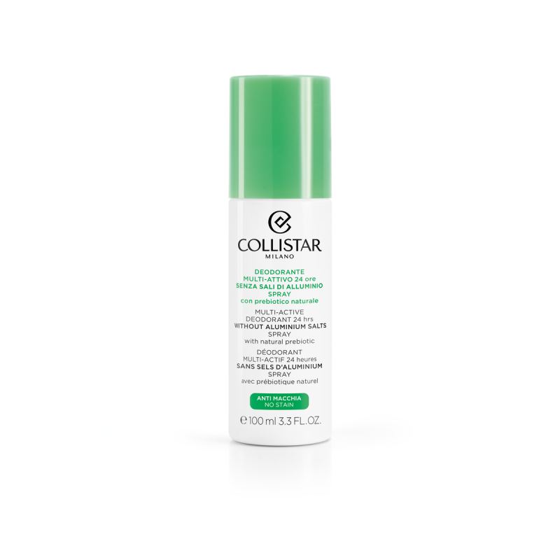 COLLISTAR BODY MULTI-ACTIVE DEODORANT WITHOUT ALUMINIUM SALTS 24 HOURS SPRAY 100ML