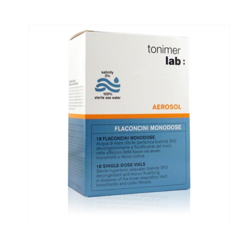 Tonimer Lab Hypertonic Aerosol Amp18X3ml
