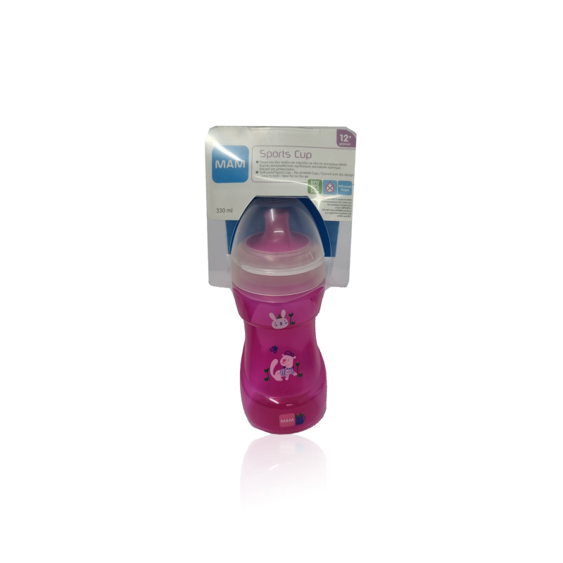 Mam Sports Cup 330ml Pink 776331