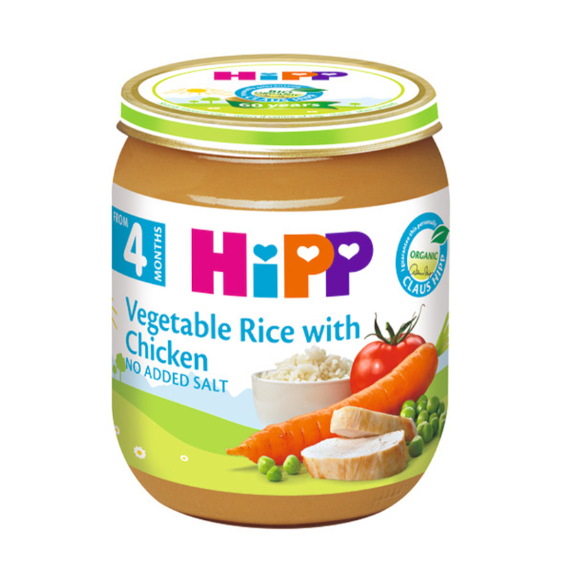 Hipp Rice/vege/chicken 125gr ( 852 )