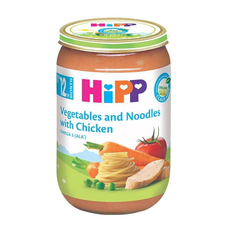 Hipp Vege/Noodles/Chiken 220g (847)