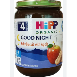 HIPP BABY BISCUIT APPLE190-BIO
