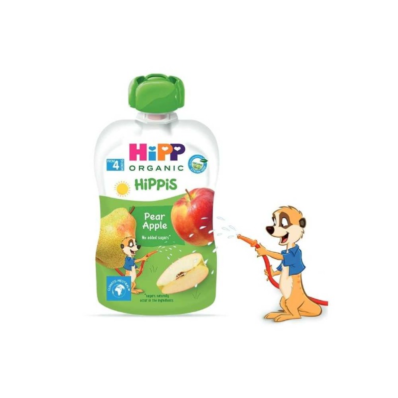 Hipp Pear Apple Pouch 100gr 12097