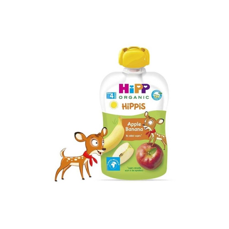 Hipp Apple Banana Pouch 100gr 12098