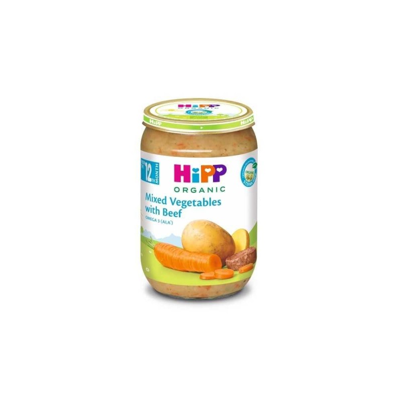 HIPP BEEF/VEG 220GR-BIO