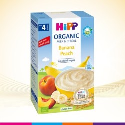 Hipp Banana Peach Milk Pap 250gr 6728