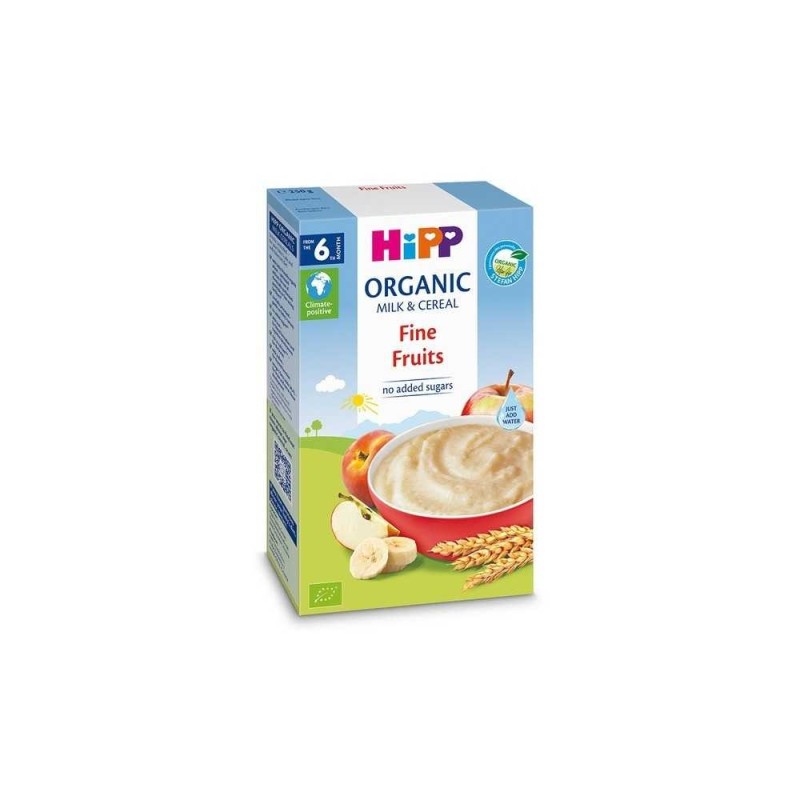 Hipp Fine Fruits Milk Pap 250gr (6729)