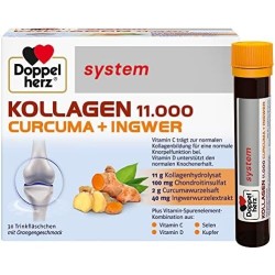 Doppelherz System Kollagen 11000 Turmeric & Ginger 30ampoules