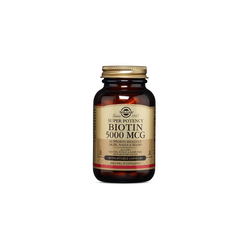 Solgar Biotin 5000mg Caps 50