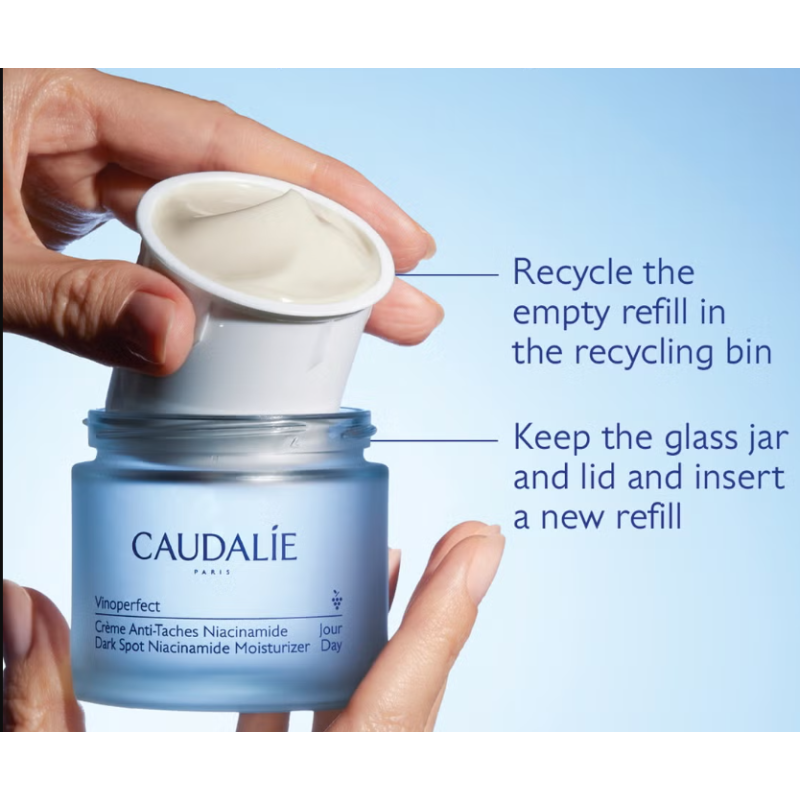 CAUDALIE VINOPERFECT DARK SPOT NIACINAMIDE MOISTURIZER REFILL 50ML
