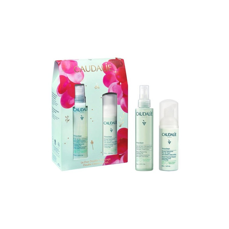 CAUDALIE SET XMAS 2025 DOUBLE CLEANSING DUO