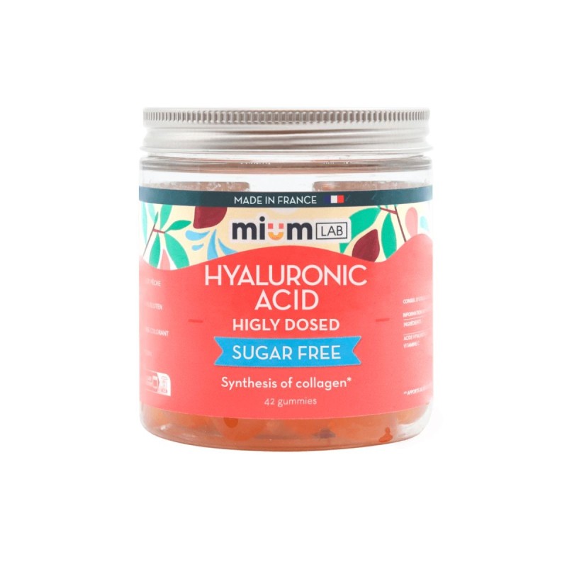 MIUM LAB HYALURONIC ACID SUGAR FREE 42 GUMMIES