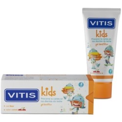 Vitis Kids Gel Cherry 2+ Ages 50ml