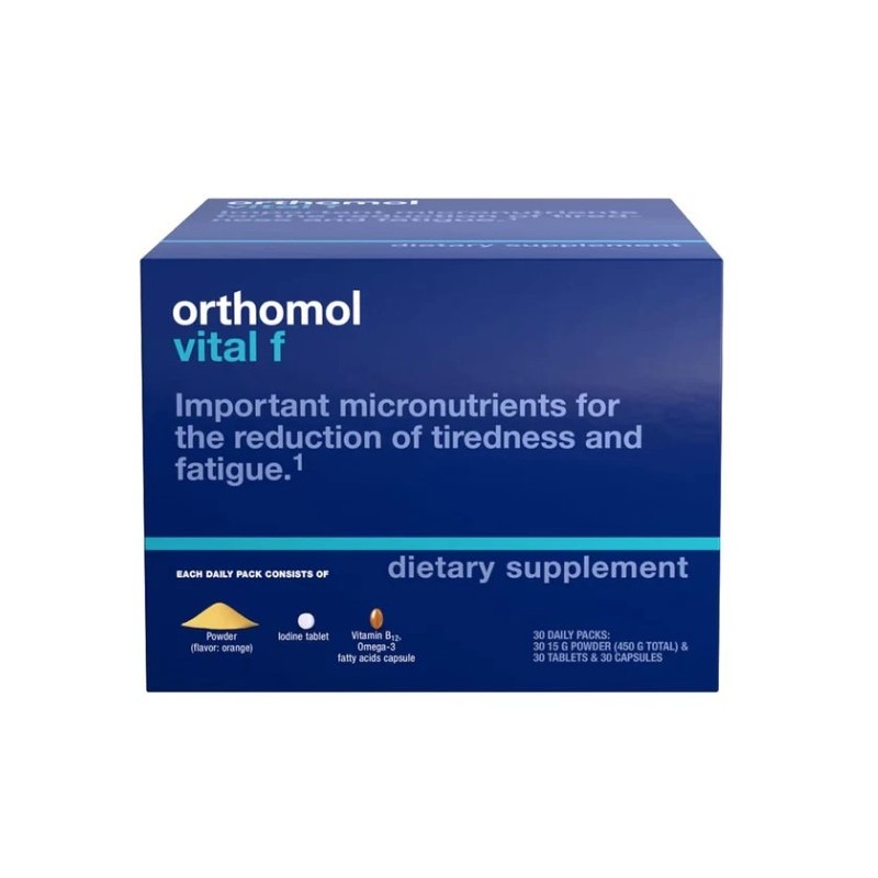ORTHOMOL VITAL-F POWDER&TABS&CAPS 30DAYS