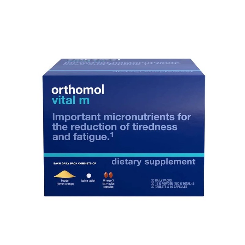 ORTHOMOL VITAL-M POWDER&TABS&CAPS 30DAYS