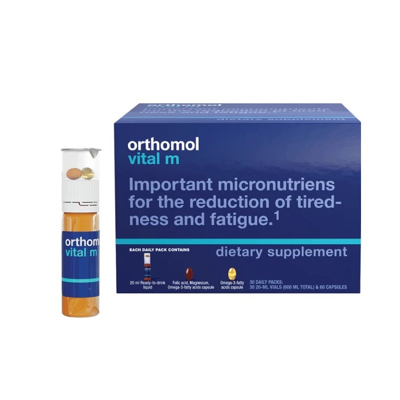 ORTHOMOL VITAL-M VIALS&CAPS 30DAYS