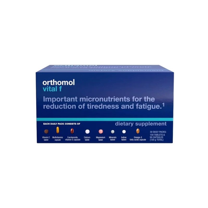 ORTHOMOL VITAL-F TABS&CAPS 30DAYS