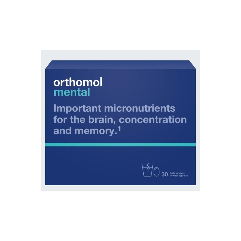 ORTHOMOL MENTAL POWDER&CAPS 30DAYS