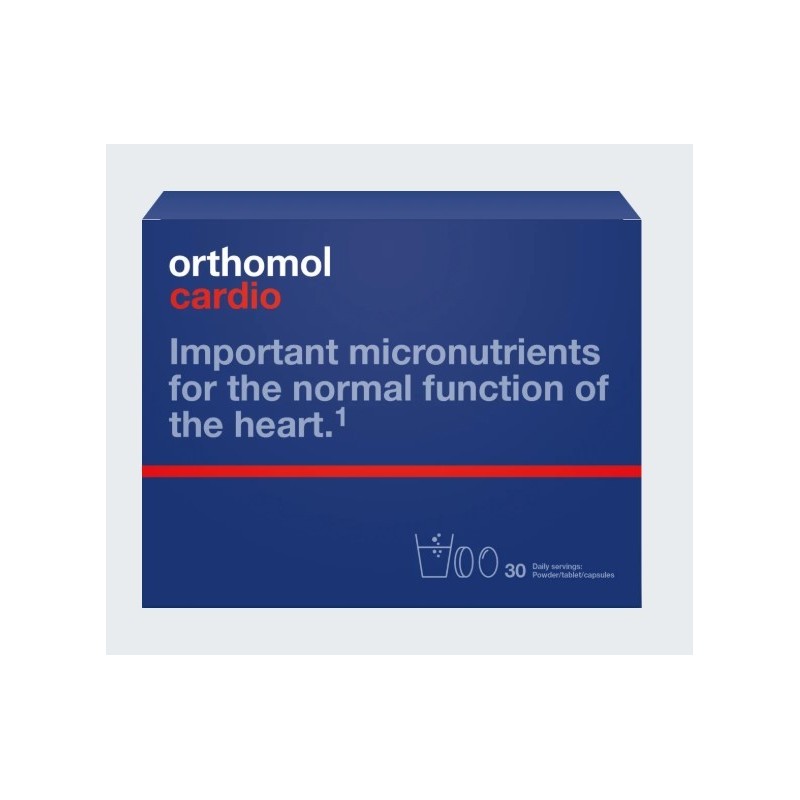 ORTHOMOL CARDIO POWDER&TABS&CAPS 30DAYS