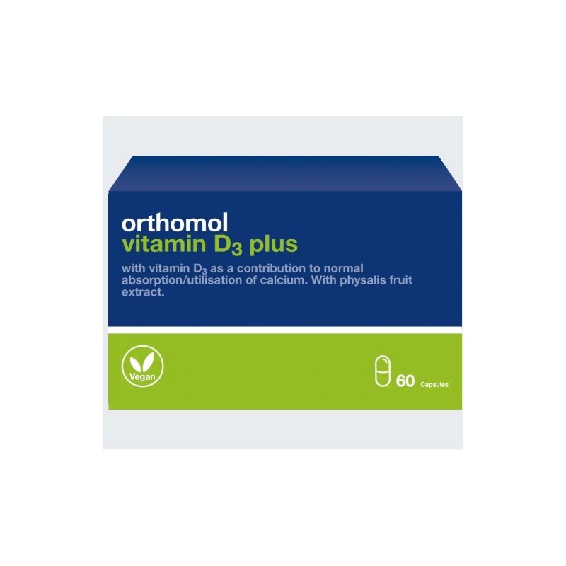 ORTHOMOL VITAMIN D3 1000IU PLUS 60CAPS