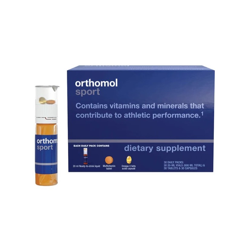 ORTHOMOL SPORT VIALS&TABS&CAPS 30DAYS