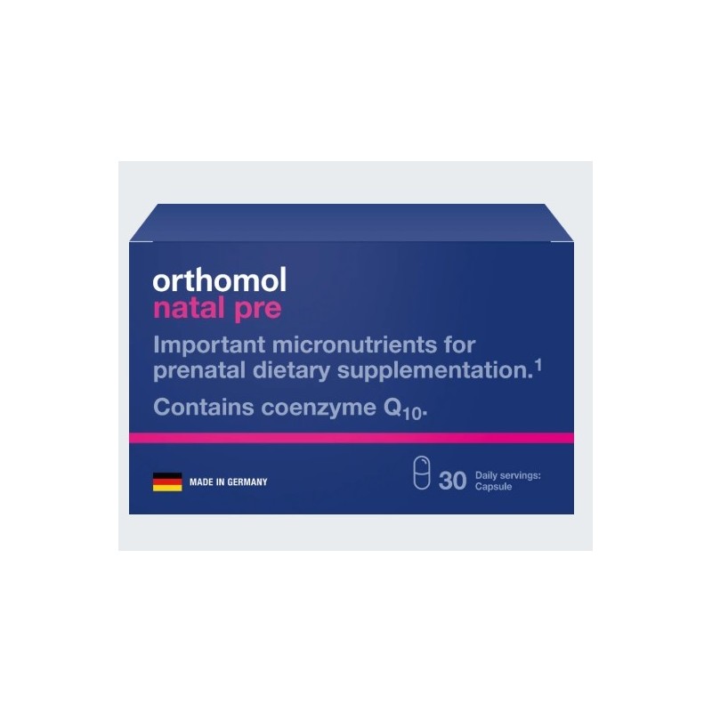 ORTHOMOL NATAL PRE 30CAPS