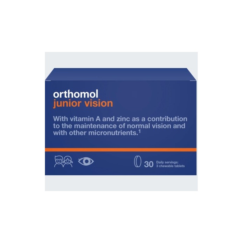 ORTHOMOL JUNIOR VISION CHEW 90TABS