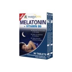 Pharmavital Melatonin + Vitamin B6 90Tabs