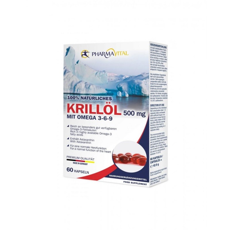 Pharmavital Krill Oil 500mg 60Caps