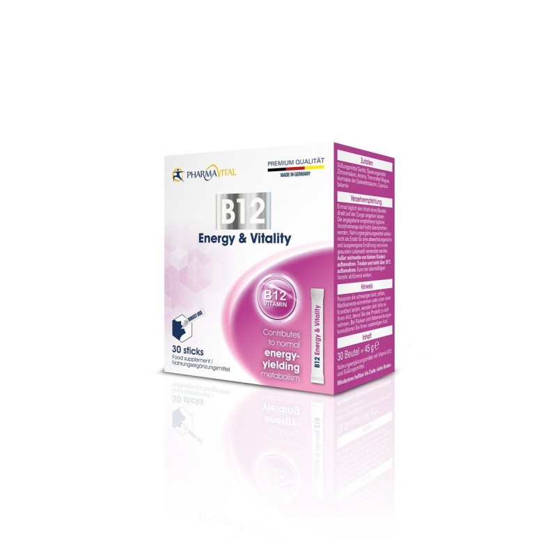 Pharmavital B12 Energy & Vitality 30 Sticks