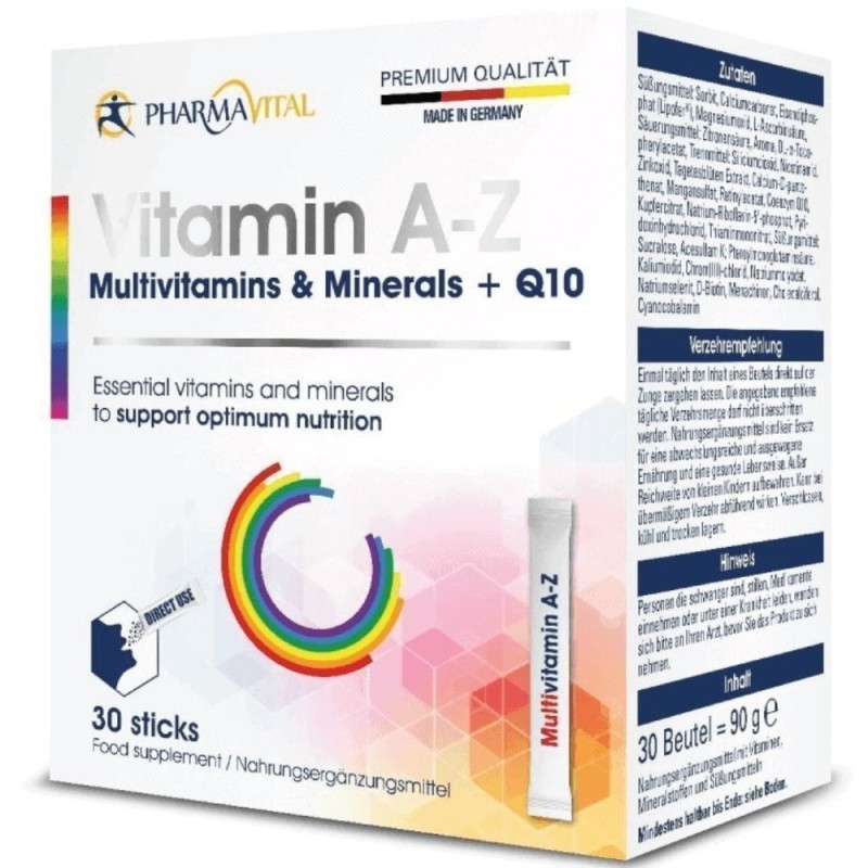Pharmavital A-Z Multivitamin & Minerals 30 Sticks