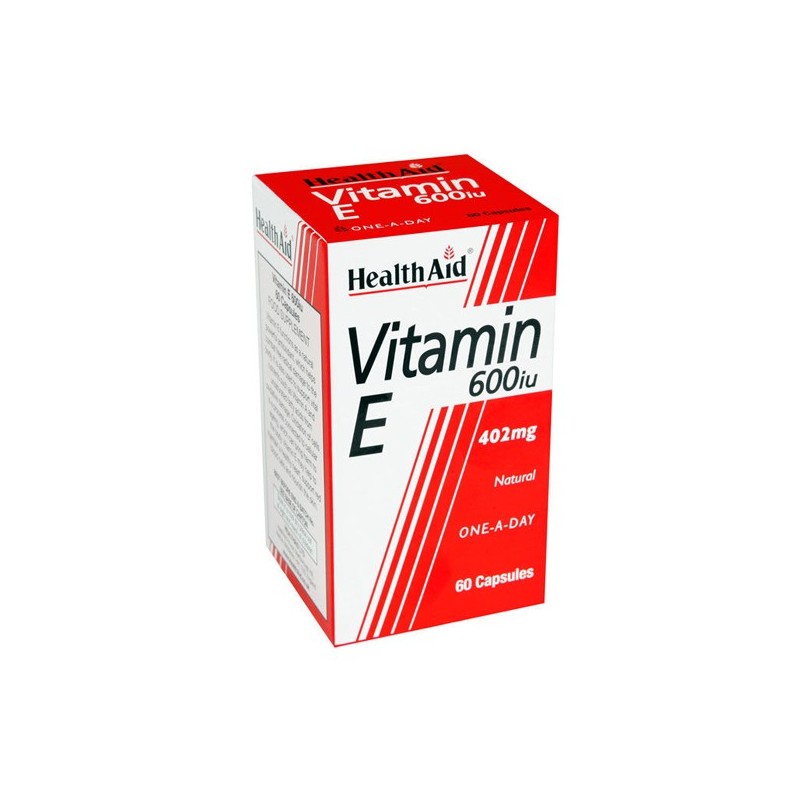 Health Aid Vitamin E 600IU Caps 30