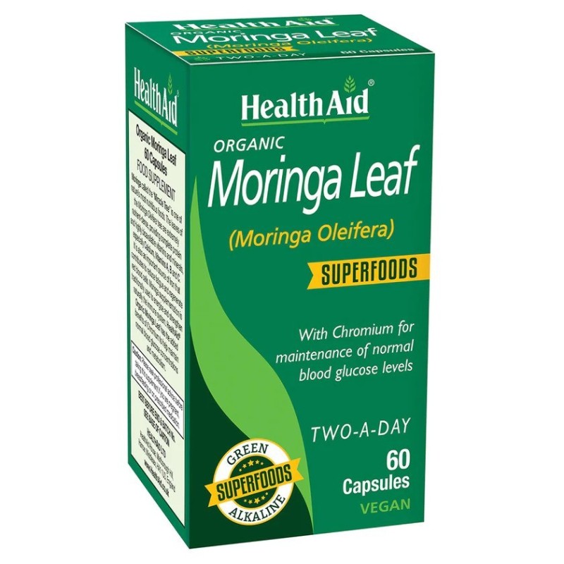 Health Aid Moringa Leaf 60 Caps