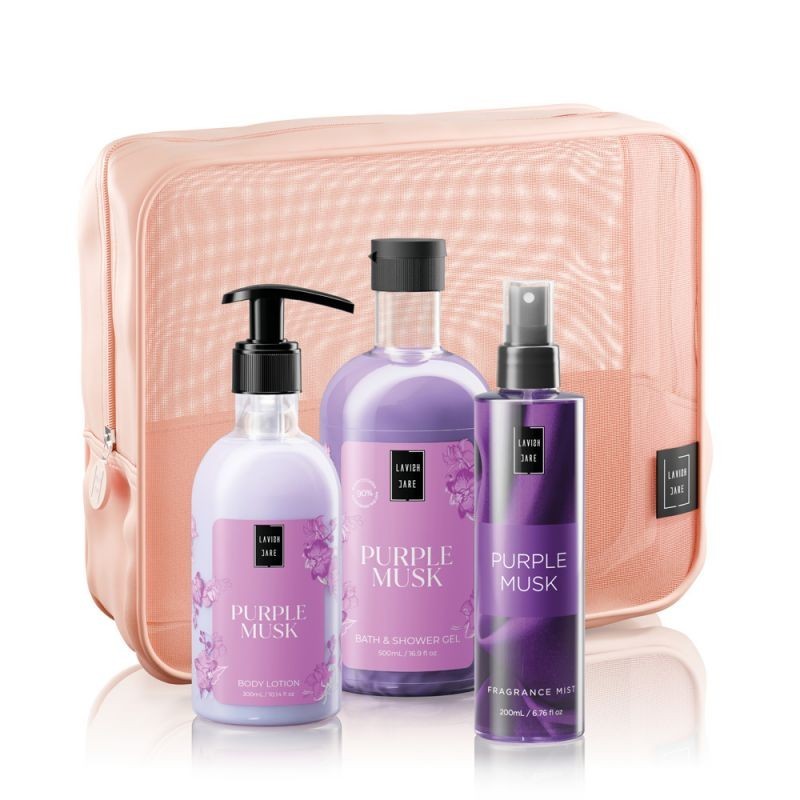 LC Body Care Set Purple Musk
