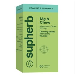 Supherb Mg & Chew 60 chewable tabs
