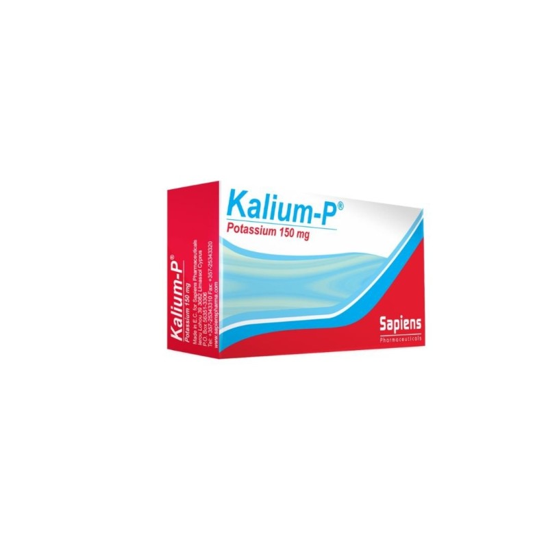 Sapiens Kallium - P Potassum 150mg 30tabs