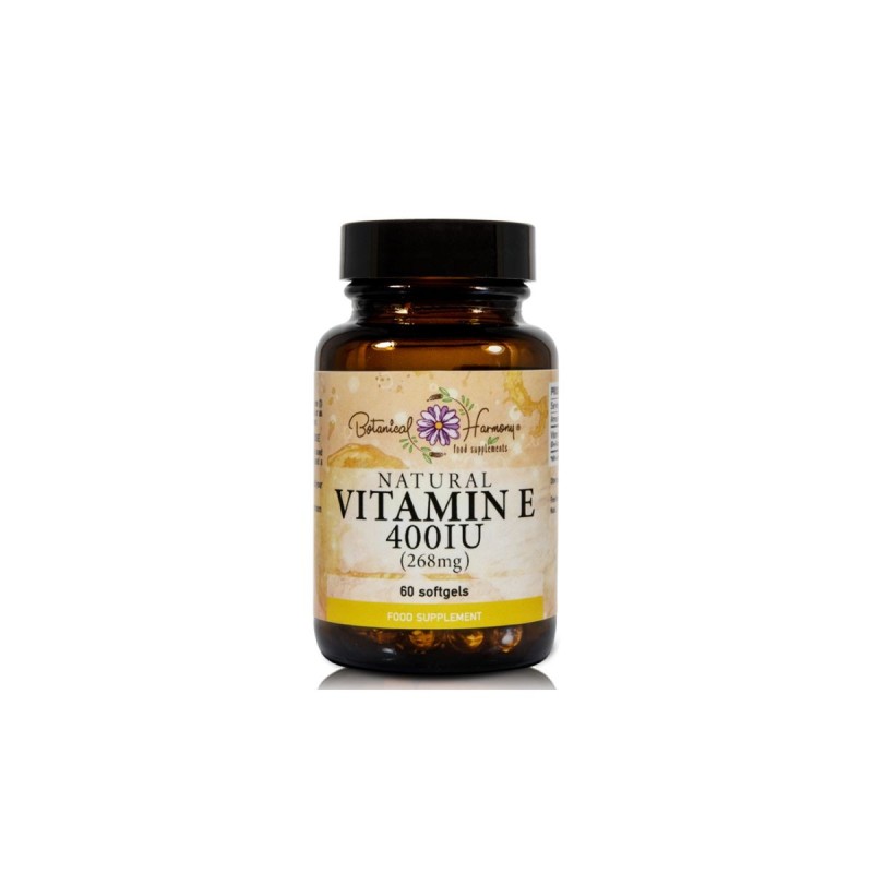 BH Vitamine E 400iu (268mg) 60 Softgels