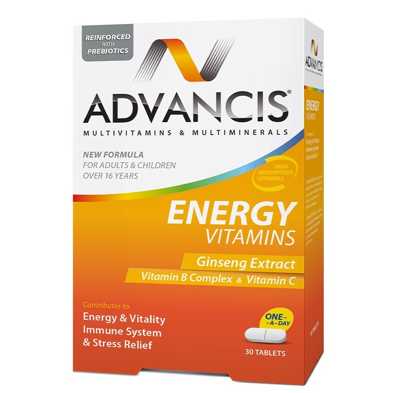 Advancis Energy Vitamins 30Tabs
