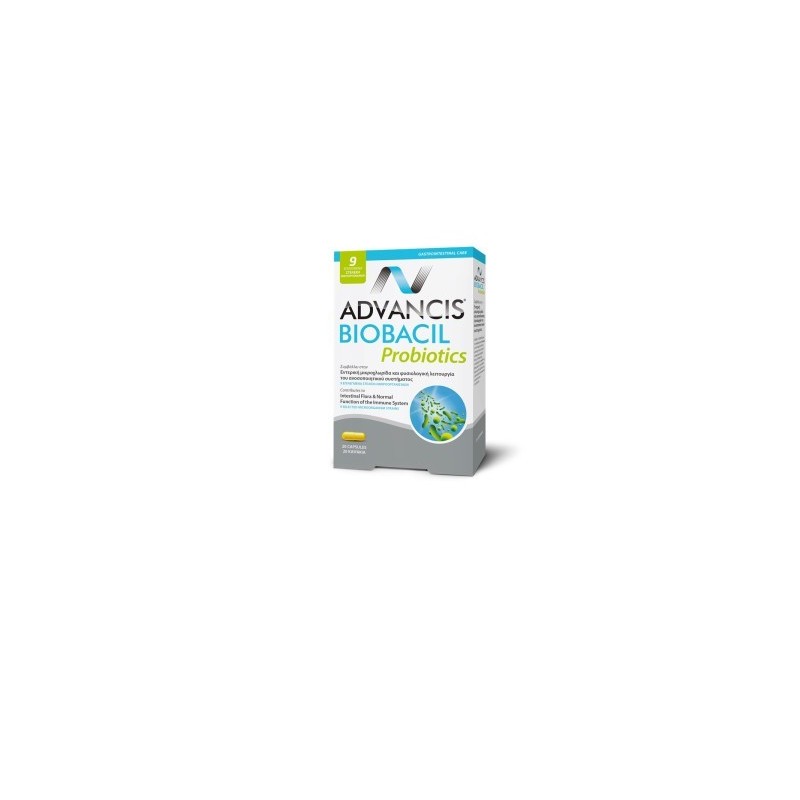 ADVANCIS BIOBACIL PROBIOTICS 20CAPS